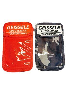 Geissele LOT OF 2 Badges Credential ID Holders Lanyard Camo Shot Show 2024